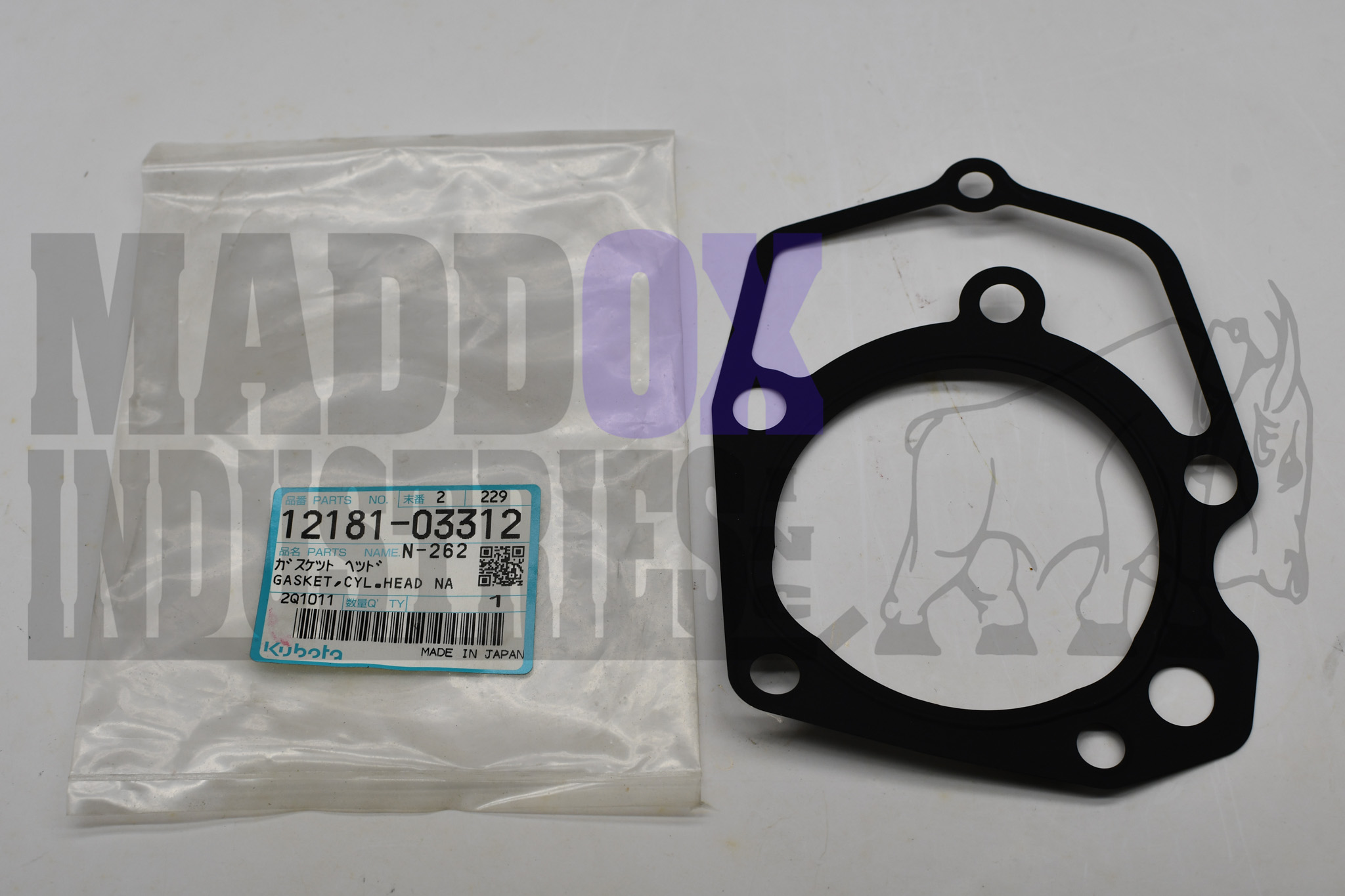 Kubota 12181-03312 Gasket